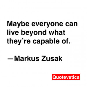 Markus Zusak Quotes