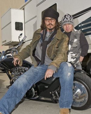 Johnny Depp & Marty Klebba