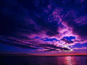 ... desktop wallpaper of scenic places around the world: Purple Sky