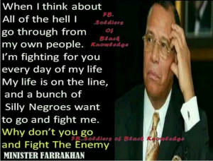 Minister Farrakhan Quote