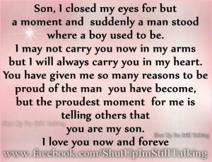 Birthday Will !!! Love Mum xoxo: Happy Birthday, Sons Quotes, My Sons ...