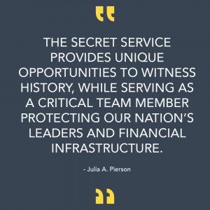 Julia Pierson History Quote