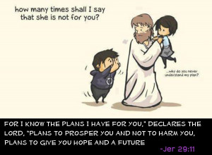 God has a plan for every ‘single’ one of us ;)
