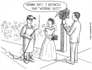 funny wedding cartoons