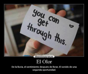 El Olor - De la lluvia, el sentimiento después de llorar, El sonido ...