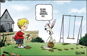 Some fun with Easter cartoons