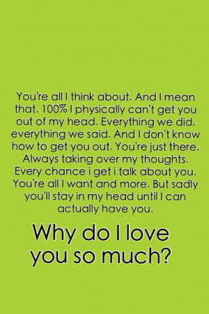 Life's big question: WHY