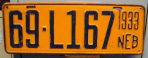 Nebraska Re: License Plates