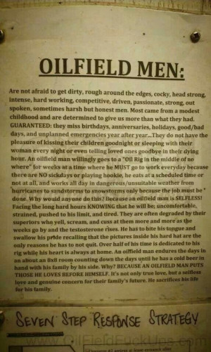 Love My Hard Working Man Quotes Love oilfield men