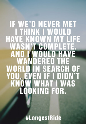 ... Quotes from Nicholas Sparks Movies (+ A Sneak Peek of The Longest Ride