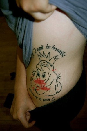 Bree - Invisible Monsters Tattoo