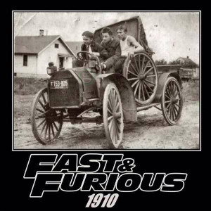 Fast and Furious in 1910,funny image
