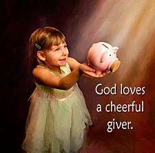 Cheerful giver