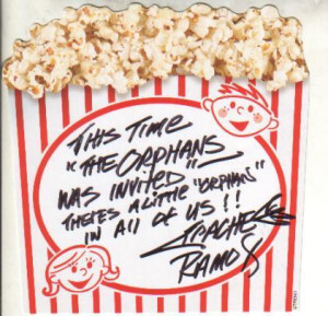 ... about Apache Ramos Autographed Popcorn Card w/ The Warriors Quote NICE
