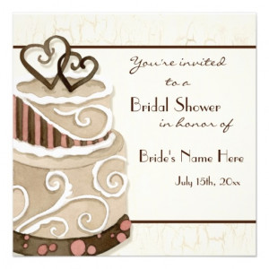 Funny Bridal Shower Cake Sayings