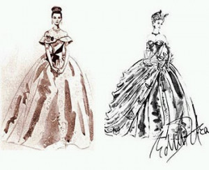 she began designing for silent film starting with the wanderer in 1925 ...