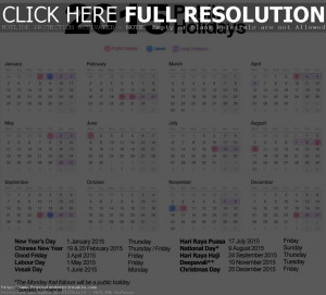 You can download 2015 Holiday Calendar in your computer by clicking ...