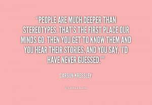 Quotes About Stereotypes