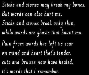 words hurt