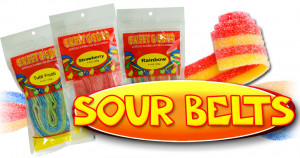 Sour Belts Gummis Sour Straws Thank You Bags Paper Bags Ice Bags Air ...