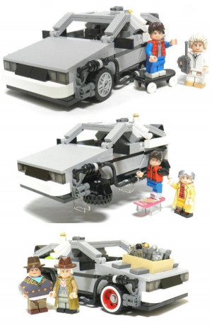 BTTF LEGO - activity or parting gift