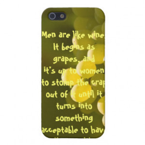 Funny Grape Quotes iPhone 5 Covers
