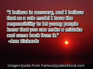 Quotes About Accountability And Mistakes | ... that as a role model I ...