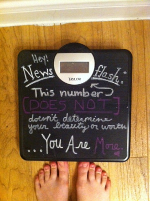 funny weight scale-inspirational