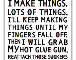 Print. Craft Room Decor. Colorful Crafter Room Sign. Funny Craft ...