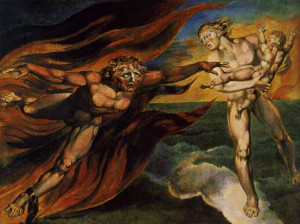 William Blake/ Good and Evil Angels