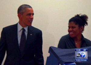 Man Tells President Obama: “Don’t Touch My Girlfriend” (VIDEO)