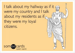 ra #reslife #resident assistant #rahumor