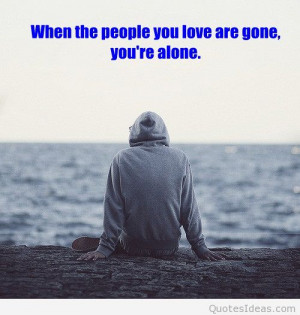 Alone quotes 2015