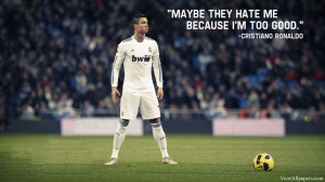 Cristiano Ronaldo Quotes - Wallpaper