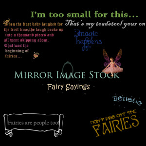 Fairy Sayings Brushes by mirrorimagestock