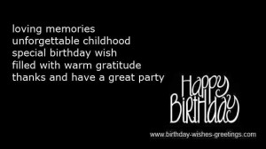 birthday quotes for mom happy birthday pin it birthday poems for son ...