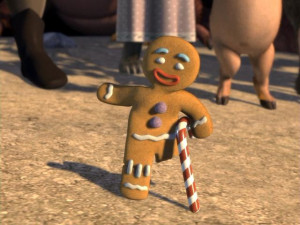 gingerbread man from shrek quotes