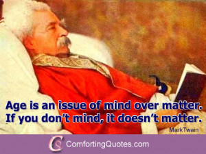 Mark Twain Quotes About Mind Over Matter