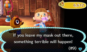 This is a quote from the Happy Mask Man in Majora's Mask, my favorite ...