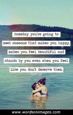 Future love quote...