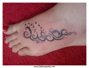 Quote Tattoos on Inside of Foot Foot Tattoos For Girls Quotes
