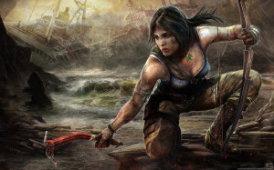 Lara Croft Tomb Raider 2013 Artwork HD Wallpaper #4347