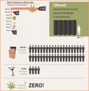 Marijuana vs Alcohol and Tobacco