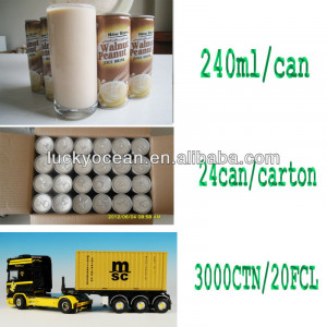 energy drink- Walnut peanut juice drink in canned