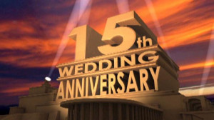 15th Wedding Anniversary Tribute