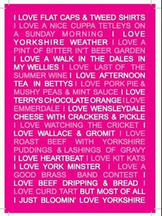 Yorkshire Sayings!
