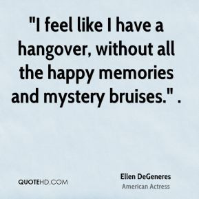 quotes about hangovers