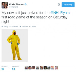 Ebola Joke Chris therien made an ebola