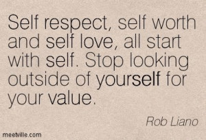 Funny Self-Esteem Quotes | … , love, self, value, yourself, respect ...