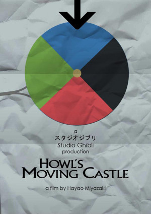 Illustration art hayao miyazaki howl's moving castle Princess Mononoke ...